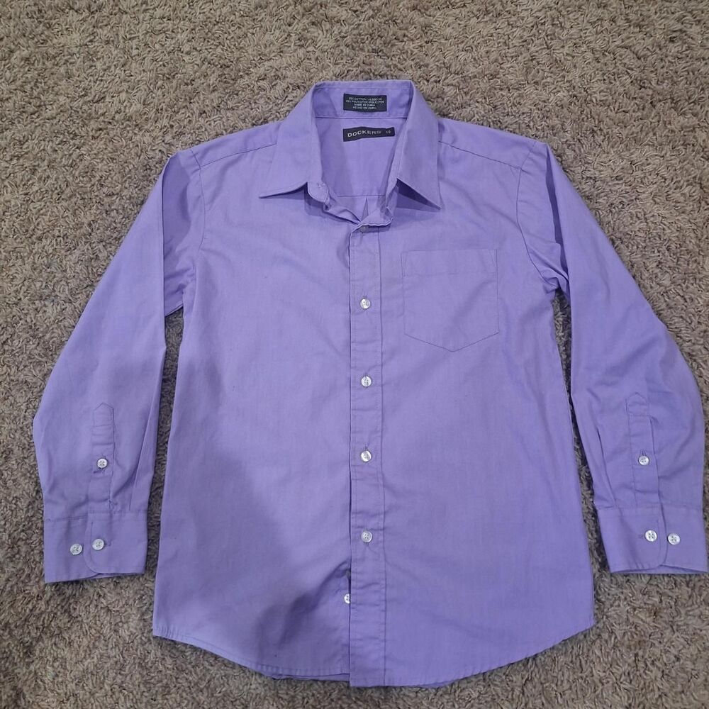 Dockers Boy's Purple Shirt